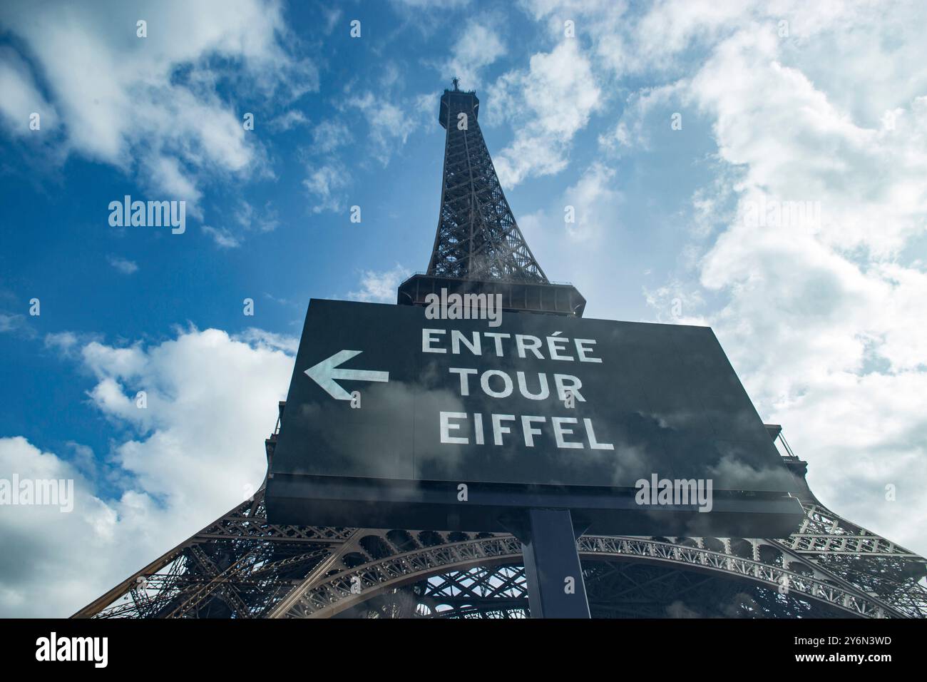 France, Paris, 75, 7ème ARRT, Tour Eiffel, sept. 2023. Banque D'Images