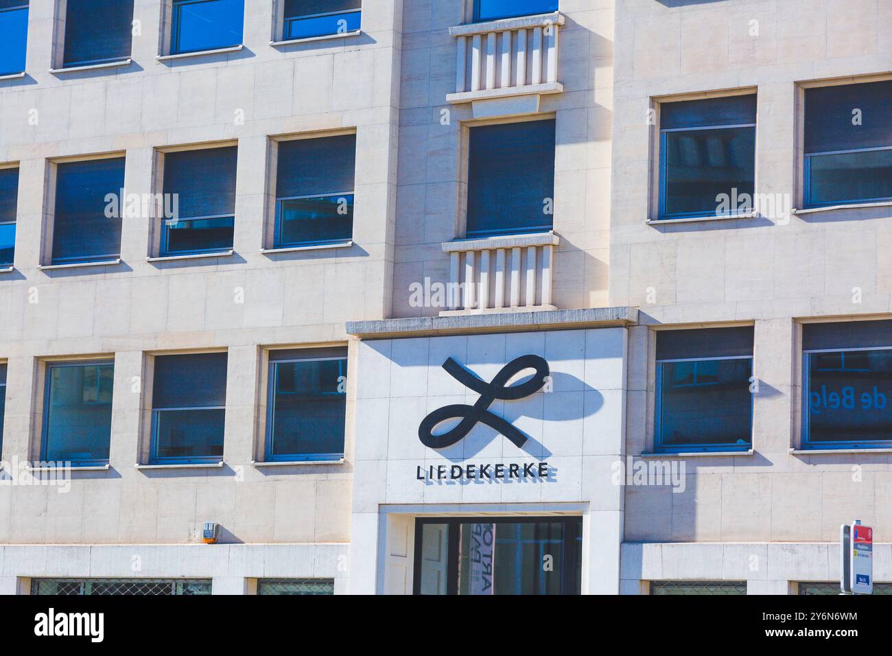 Belgique, Bruxelles, Liedekerke, Cabinet d'avocats Banque D'Images