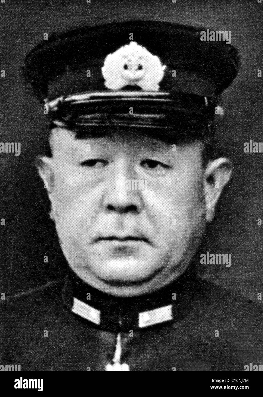 Vice-amiral Takijiro Onishi Vice-chef de l'état-major général de la marine japonaise qui s'est suicidé août 1945 ©2004 Topfoto Banque D'Images