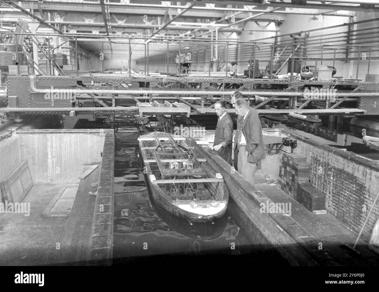 Teddington : travaux de recherche au laboratoire national de physique. Banque D'Images
