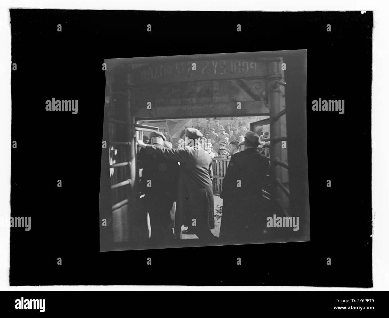 Orkney Market 6 octobre 1947 Banque D'Images