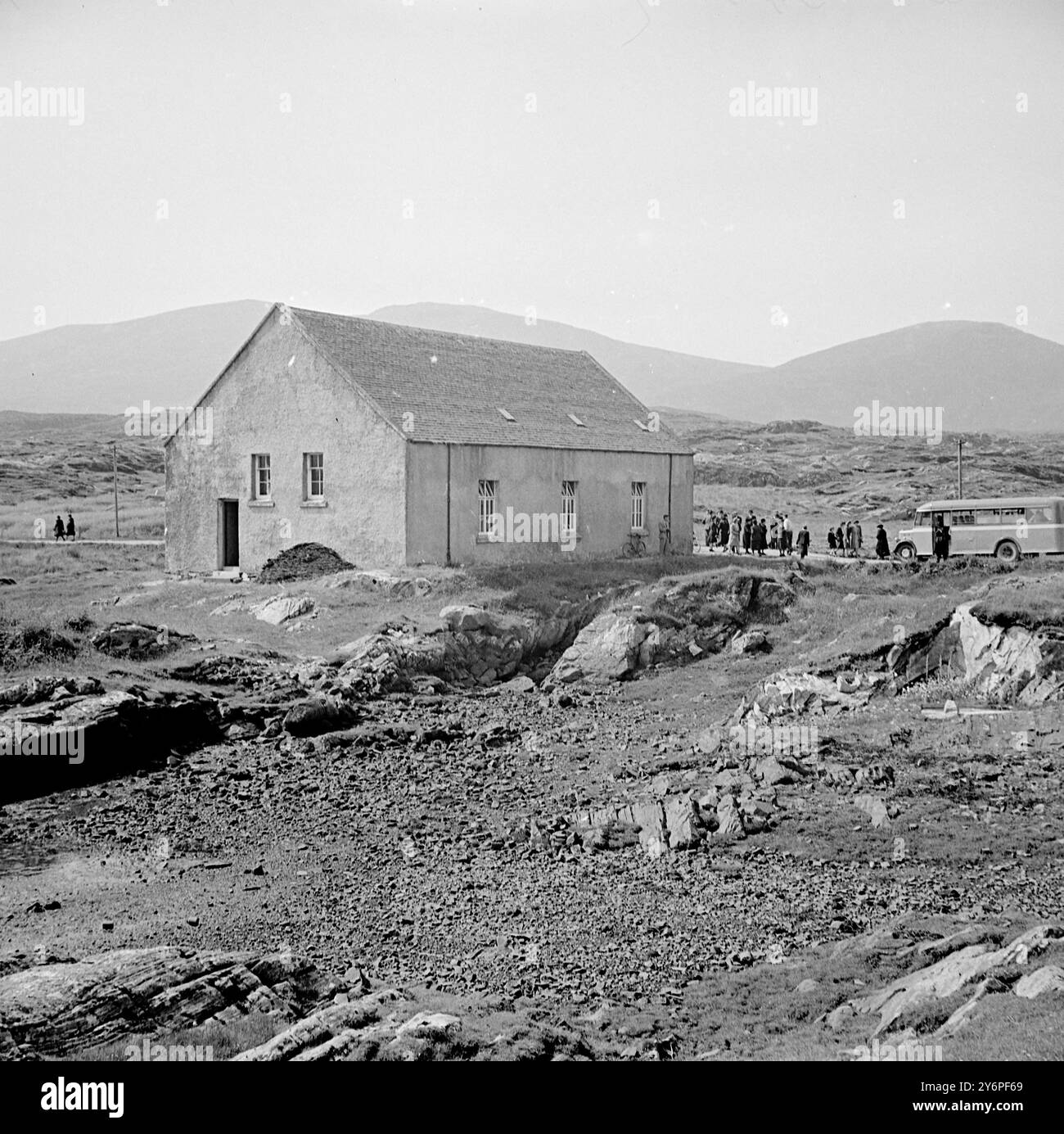 Chapelle , South Harris . 1er septembre 1947 Banque D'Images