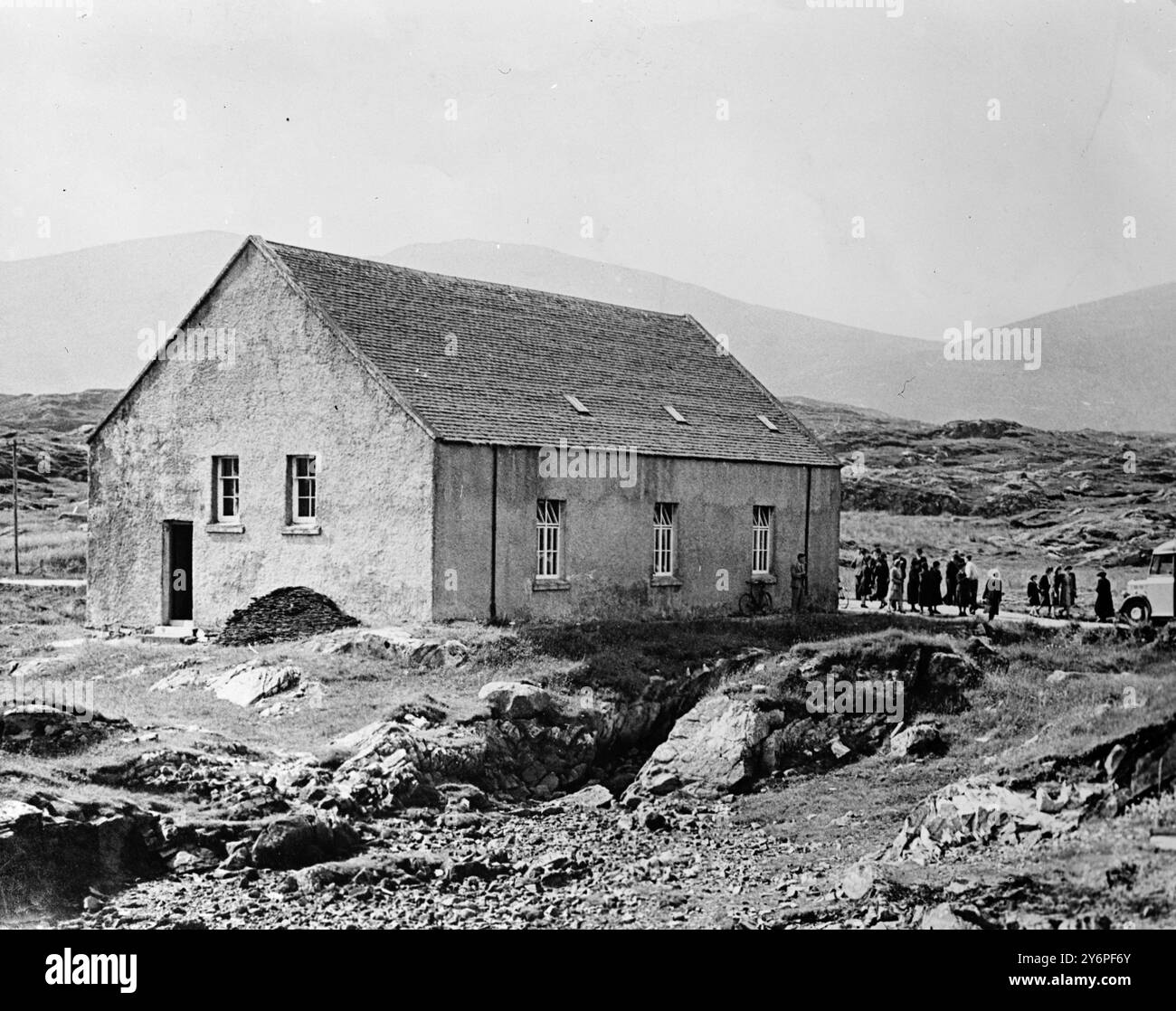Chapelle , South Harris . 1er septembre 1947 Banque D'Images
