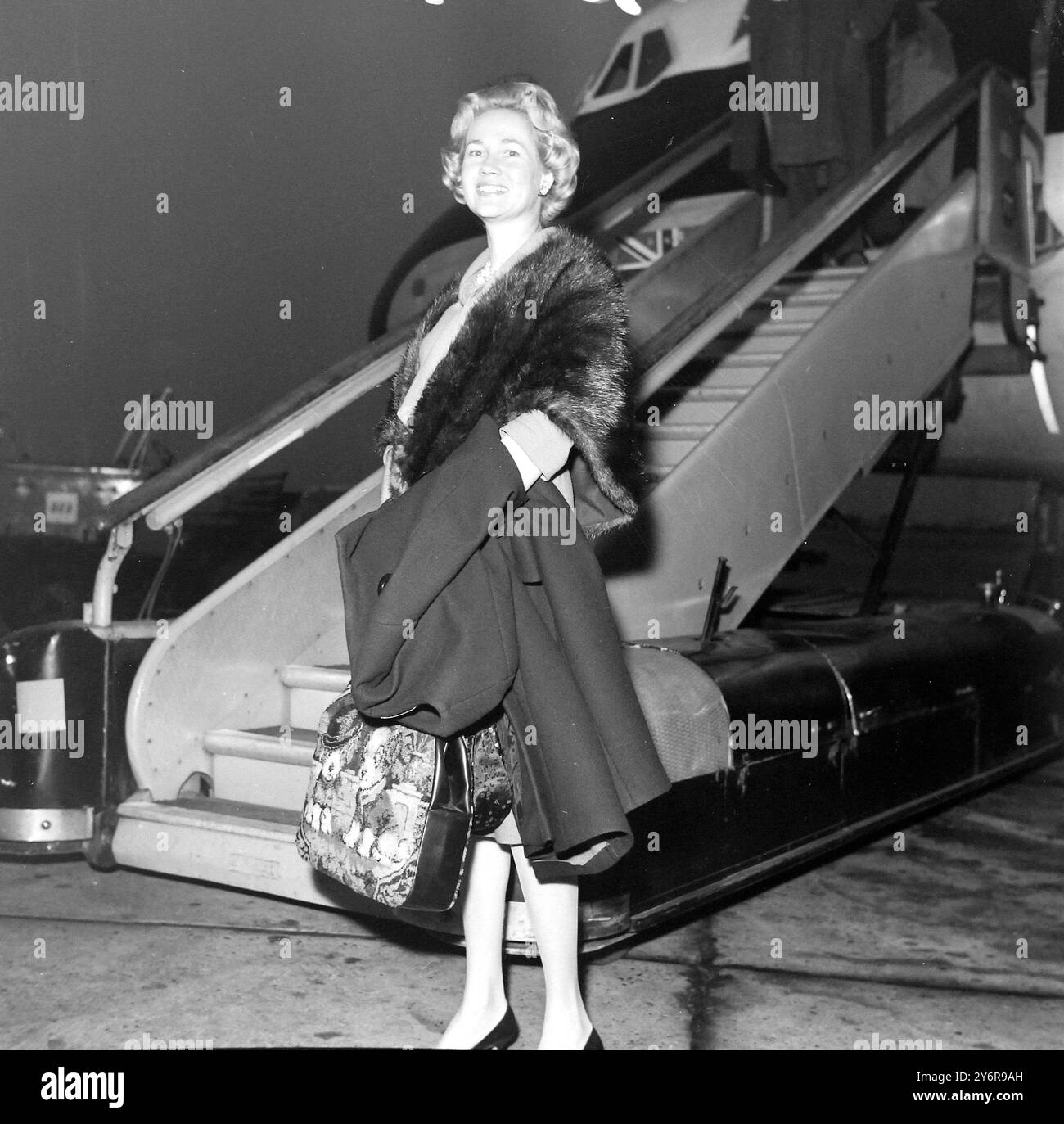 CLAUDINE LONG ; 2 MAI 1962 Banque D'Images