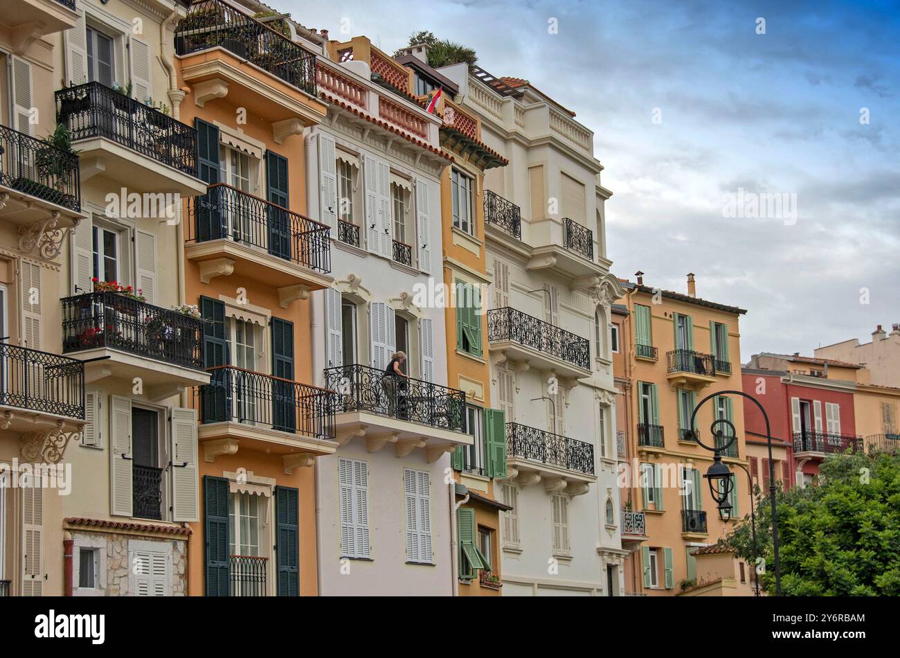 Monte Carlo, Monaco, Côte d'Azur. Banque D'Images