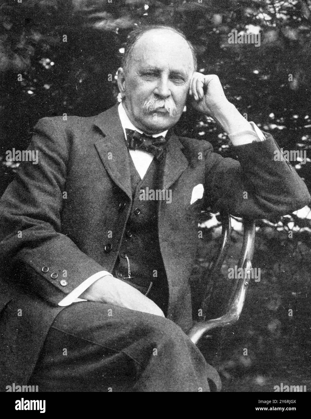 WILLIAM Osler (1849-1919) médecin canadien vers 1912 Banque D'Images