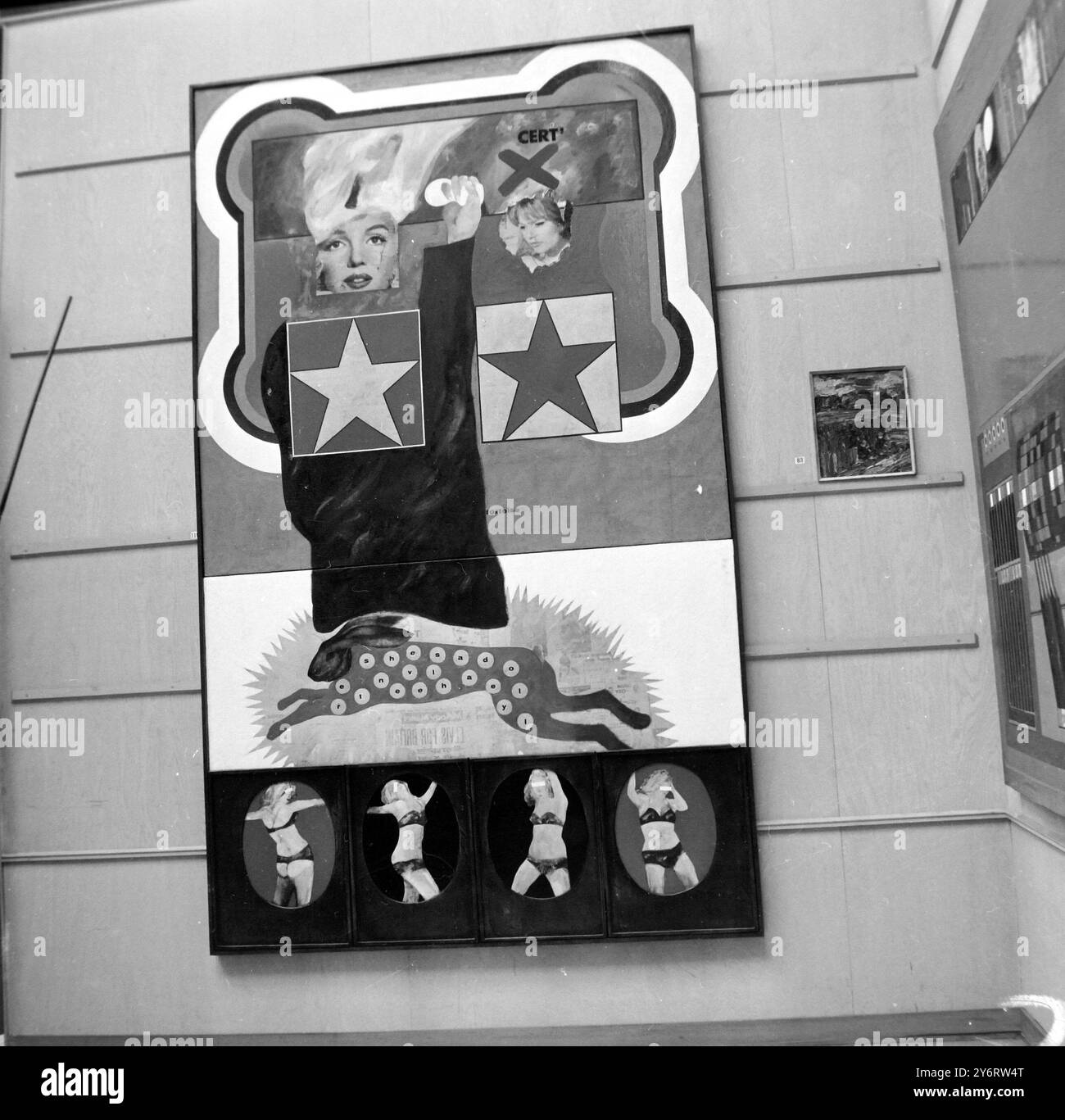 SPECIAL YORKSHIRE POST MEN SEULEMENT PEIGNANT PETER PHILLIPS 14 FÉVRIER 1962 Banque D'Images