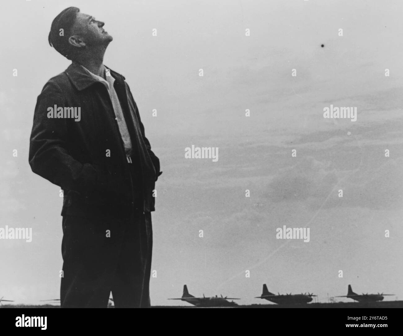 CÉLÈBRE CONCEPTEUR D'AVIONS SOVIÉTIQUE OLEG ANTONOV 11 DÉCEMBRE 1961 Banque D'Images