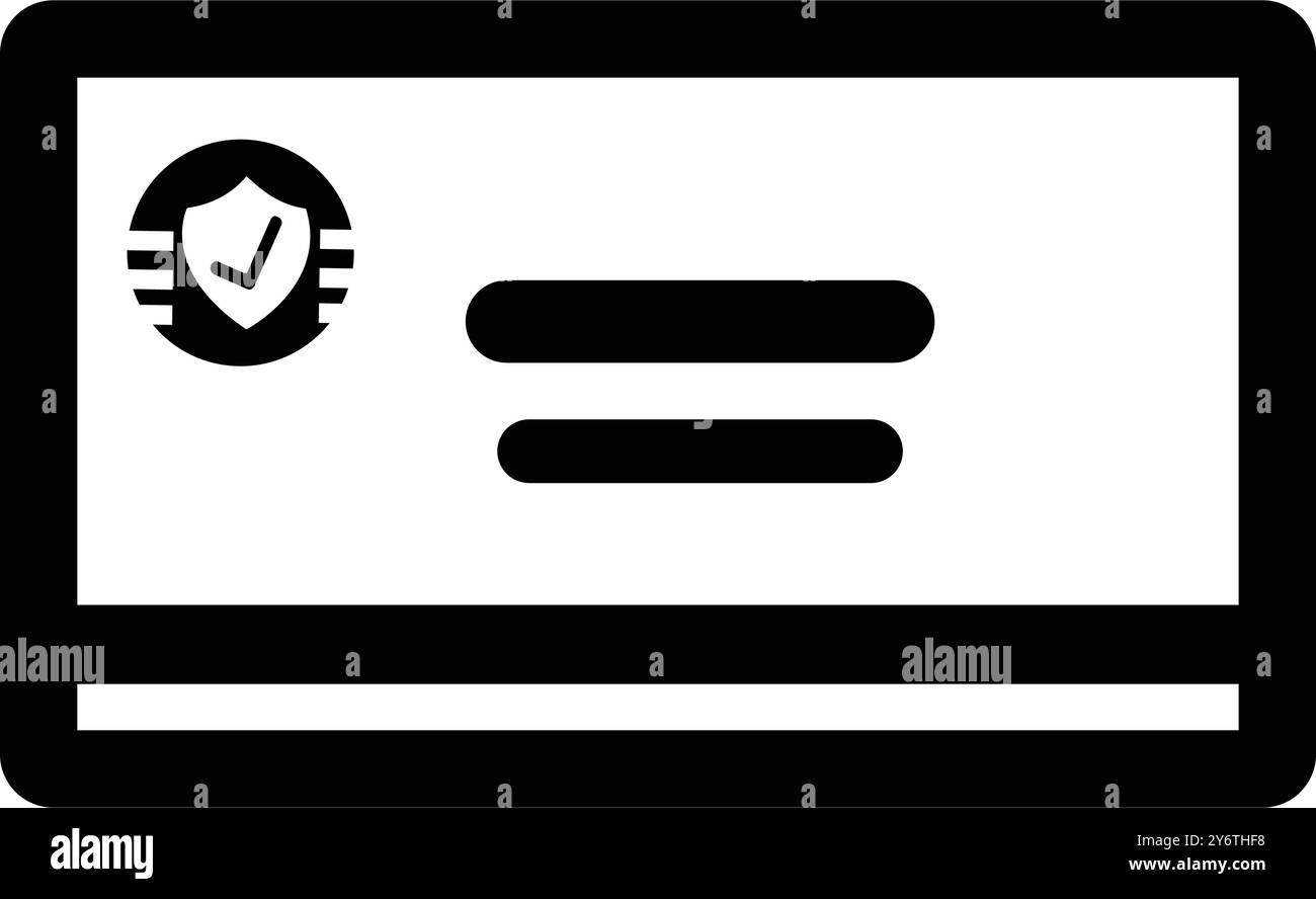 Carte, carte atm, paiement, chèque bancaire, serrure, icône de paiement sécurisé, de protection et sécurisé Illustration de Vecteur