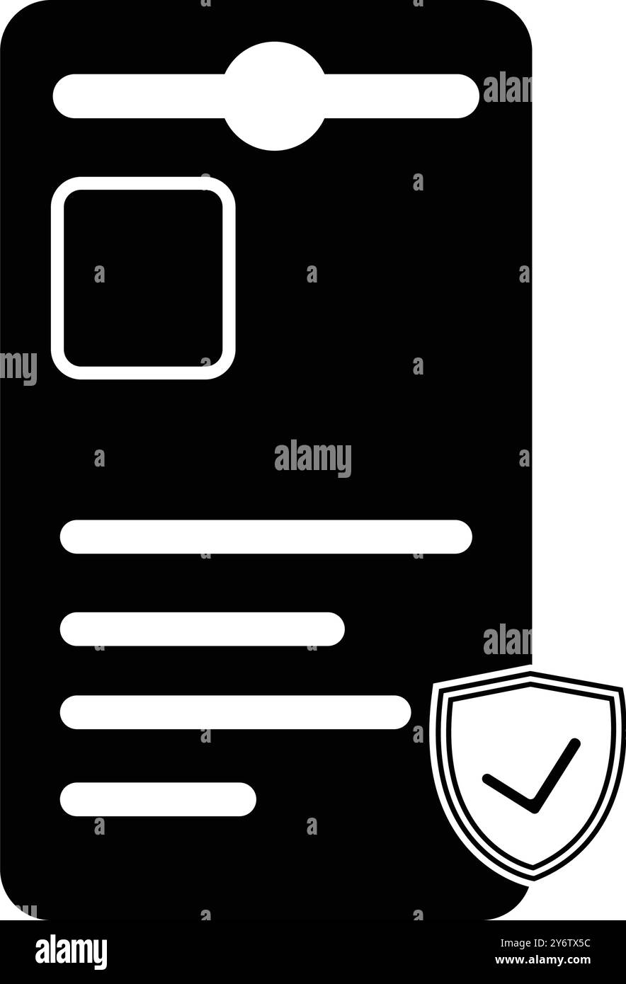 Carte, carte atm, paiement, carte bancaire, serrure, icône de carte sécurisée, de protection et sécurisée Illustration de Vecteur