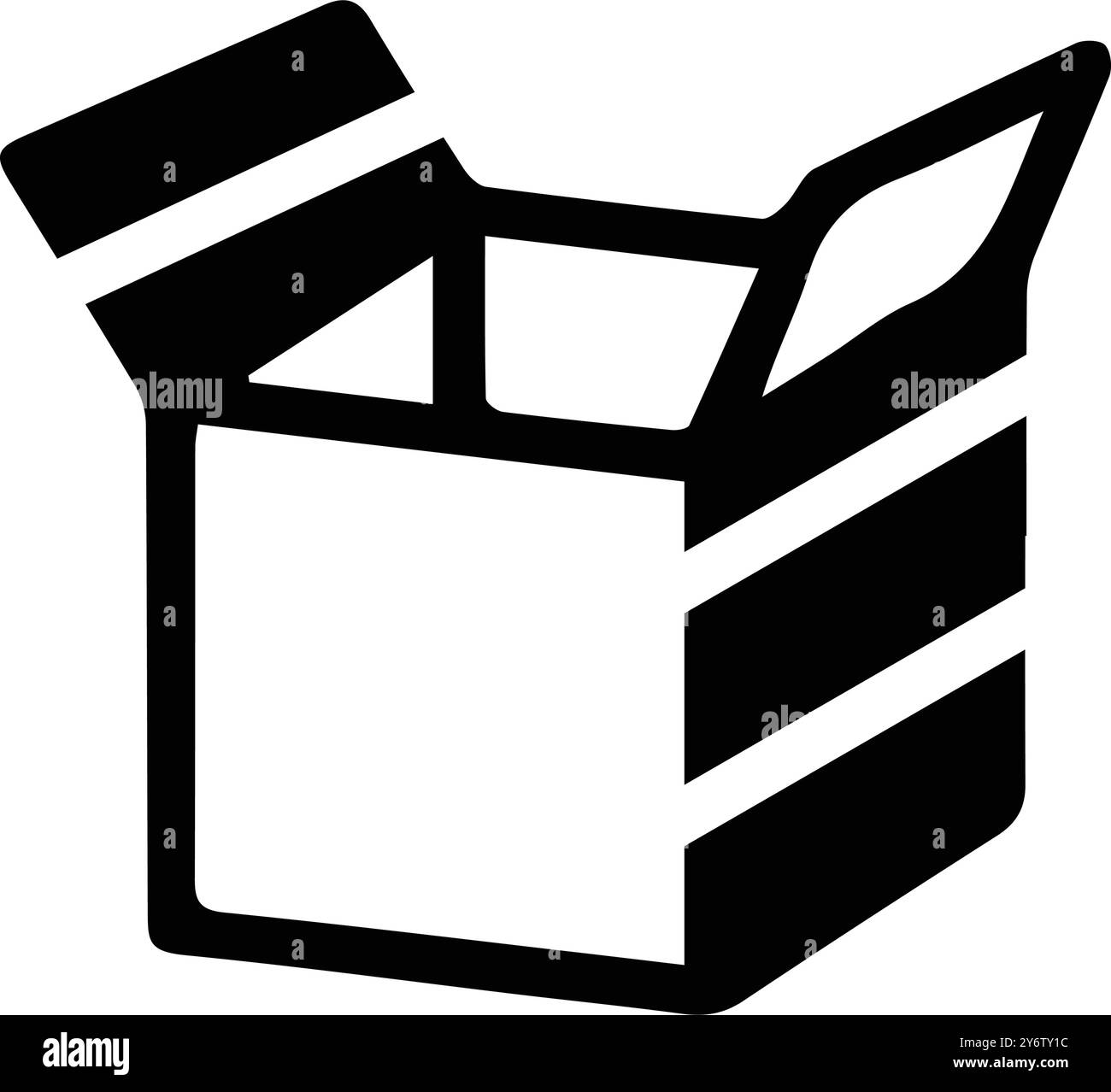 boîte, voiture, boîte de livraison, boîte cadeau, icône de boîte d'expédition Illustration de Vecteur