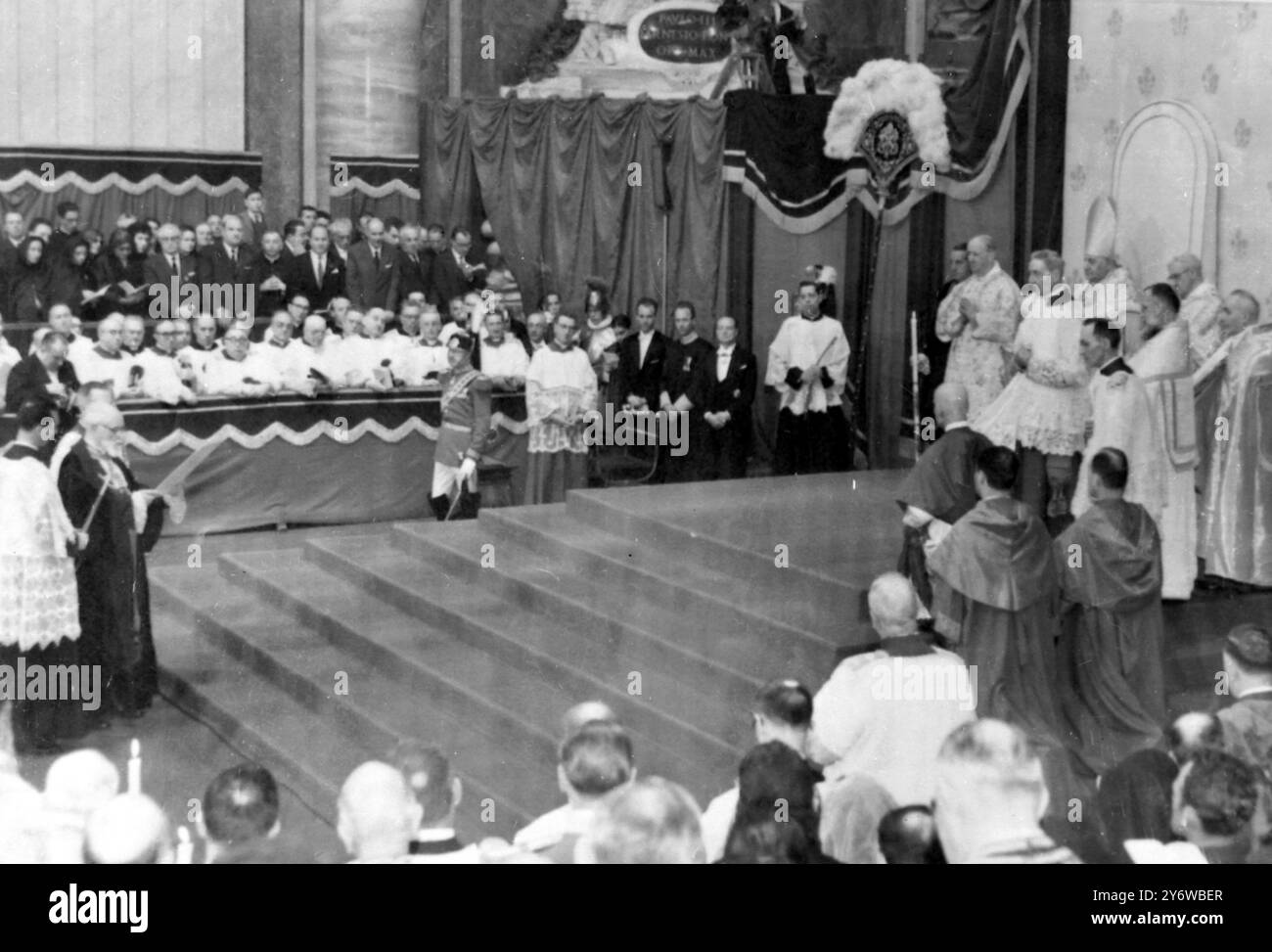 LE PAPE JEAN XXIII 0 RELIGIEUSE ITALIENNE SŒUR BERTILLA BOSCARDIN A PROCLAMÉ SAINT AU VATICAN LE 11 MAI 1961 Banque D'Images