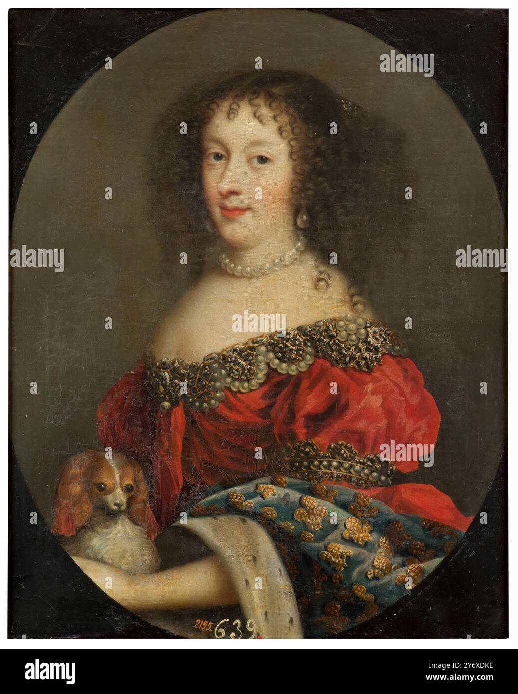 Jean Nocret / Henriette d'Angleterre, duchesse d'Orléans. Troisième quart du XVIIe siècle. Huile sur toile. Musée : Museo del Prado, Madrid, España. Banque D'Images