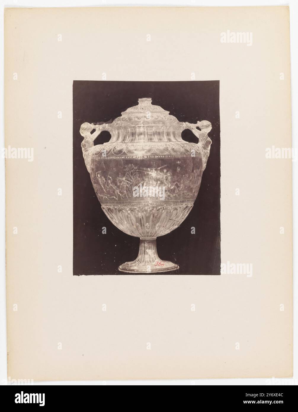 Jane Clifford (Fhotographer) / 'Hunting vase'. CA. 1863. Albumine sur papier photographique. Musée : Museo del Prado, Madrid, España. Banque D'Images