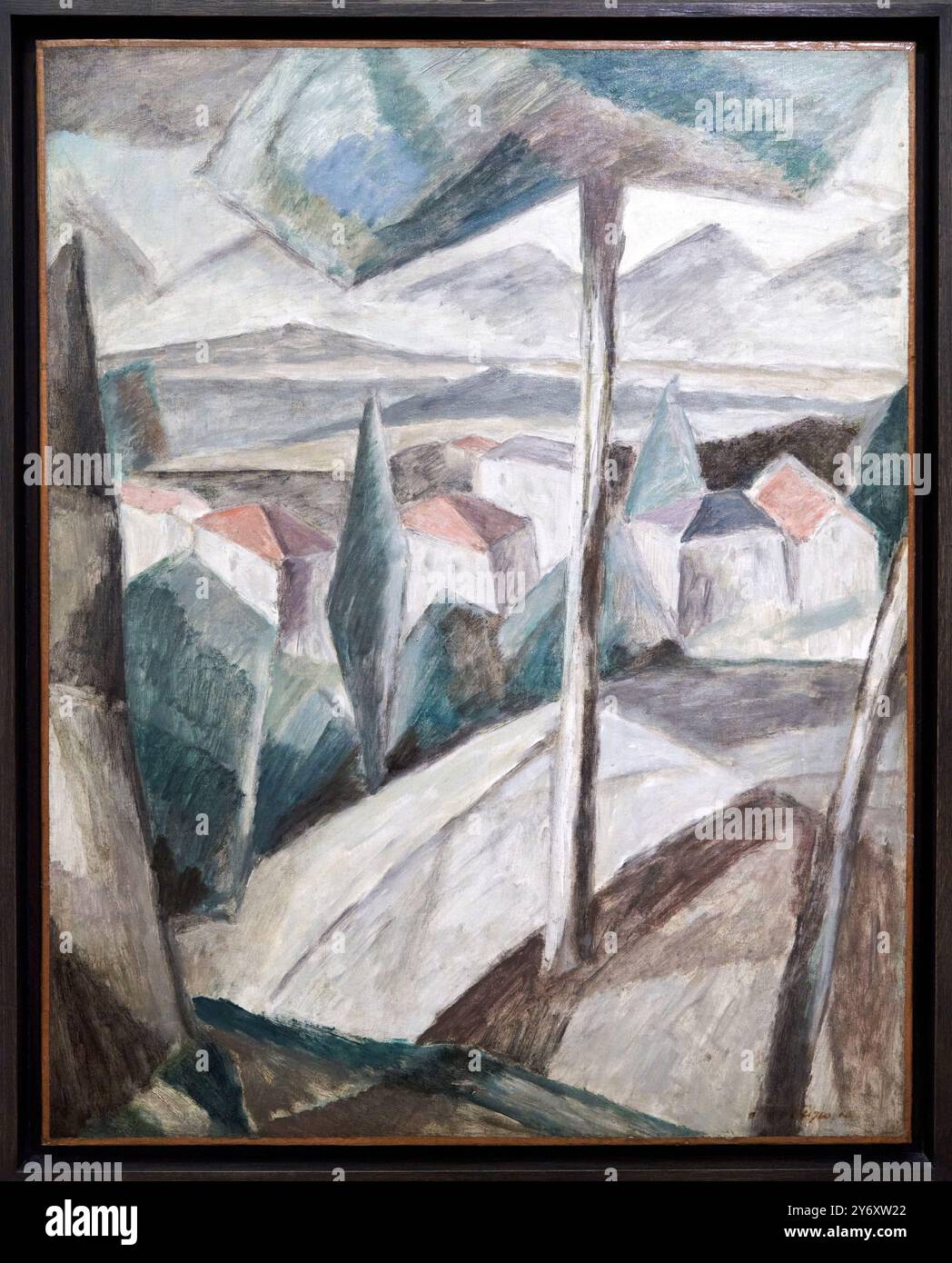 L'arbre, 1910, Albert Gleizes, 1881, Paris (France) - 1953, Avignon (France), Centre Pompidou, Musée National d'Art moderne et contemporain, Paris, Banque D'Images