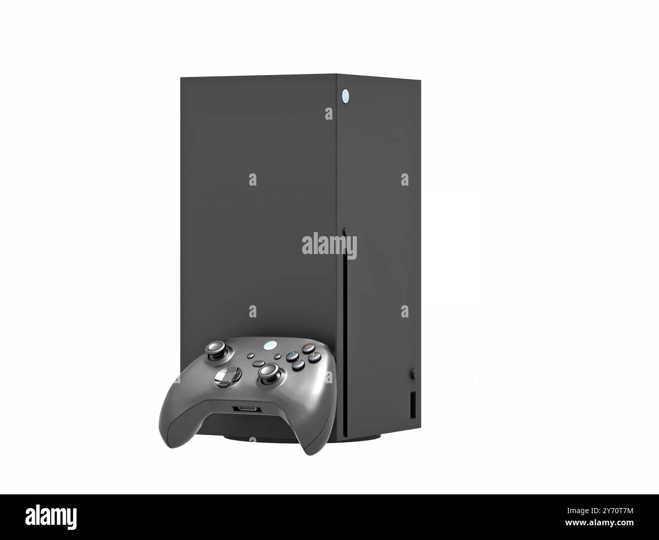 rendu 3d de la boîte de commande de jeu Banque D'Images