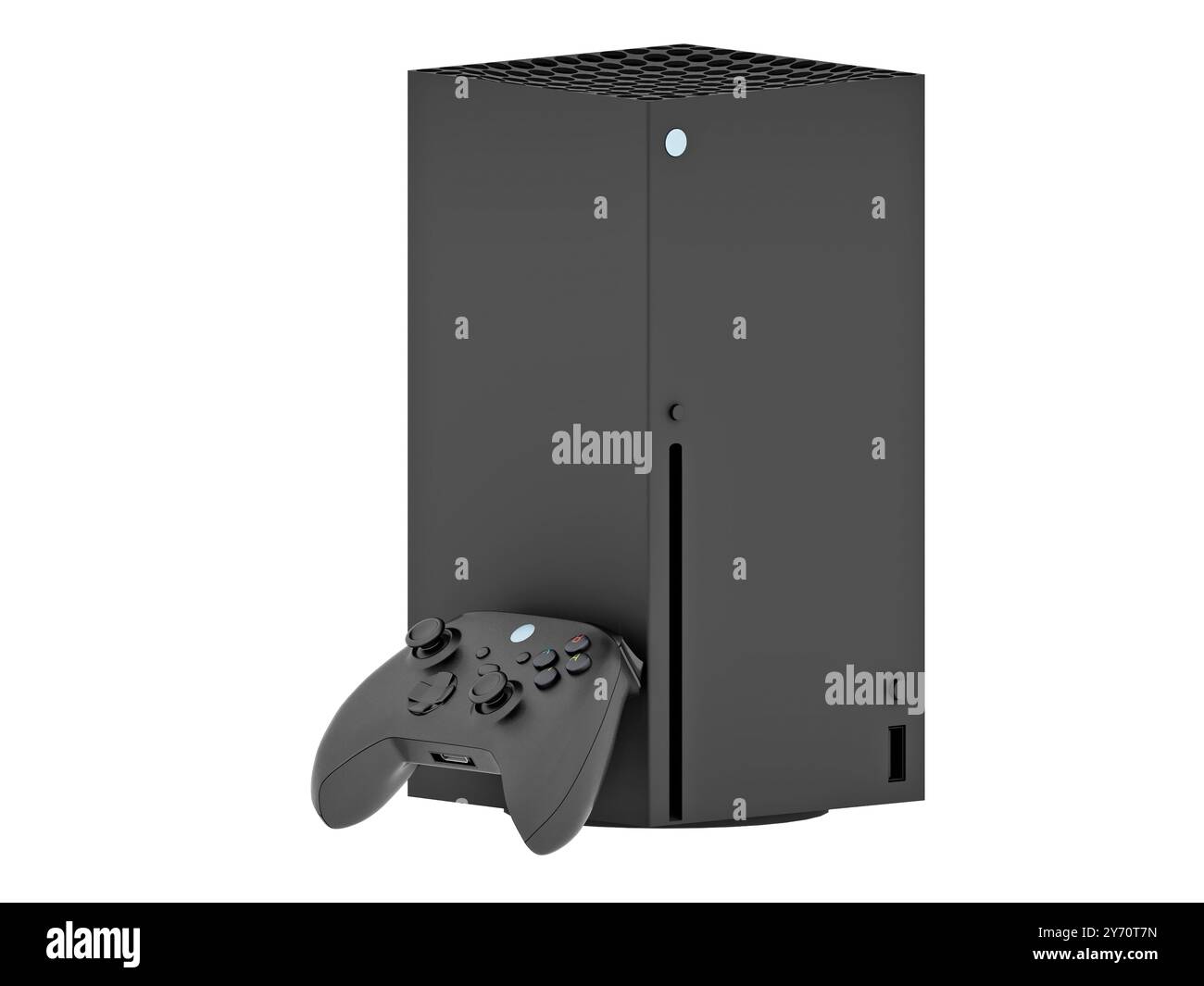 rendu 3d de la boîte de commande de jeu Banque D'Images