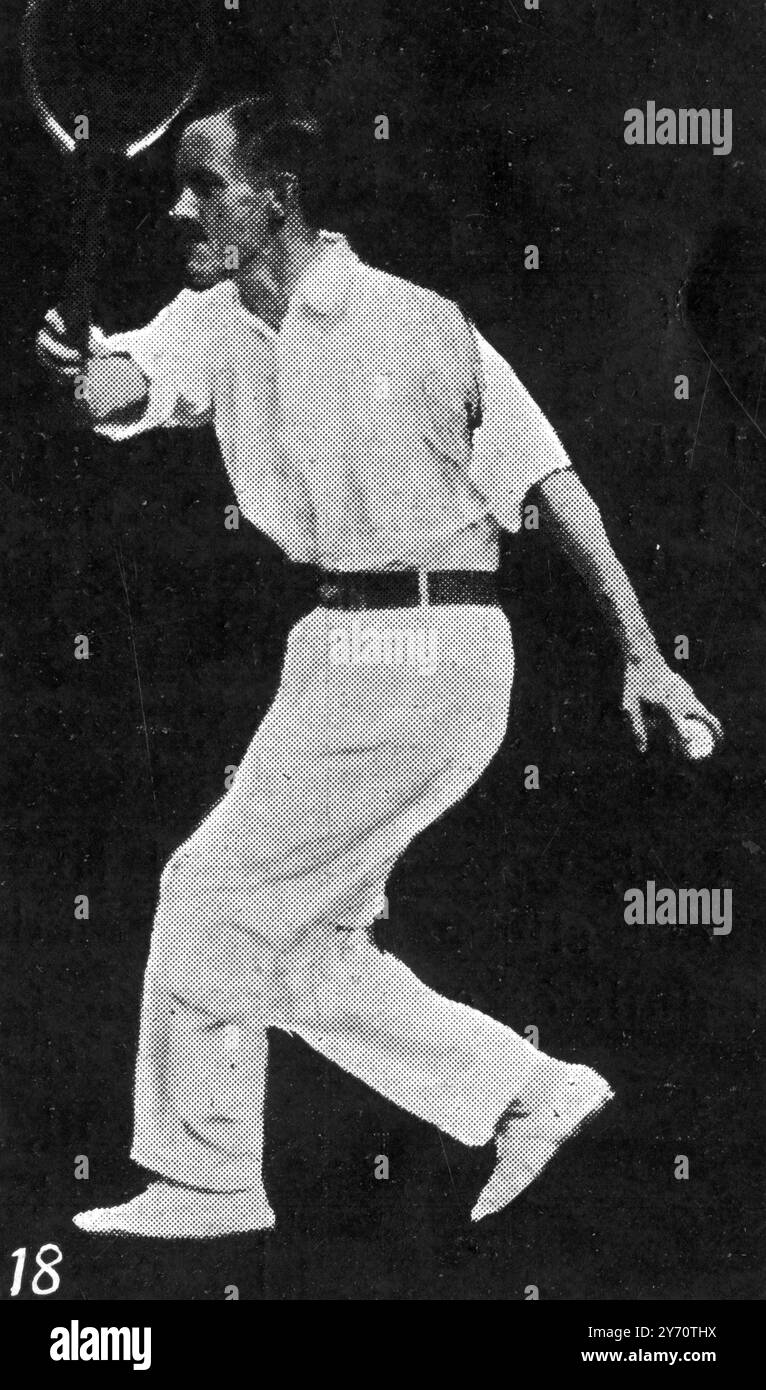 Mr A W Gore 1868 - 1928 Arthur Gore a été champion Open Singles en 1901, 1908 et 1909 et qui s'est qualifié pour rencontrer le champion dans les simples All-arrivants à Wimbledon en 1899 , 1901 , 1908 et 1912 . Banque D'Images