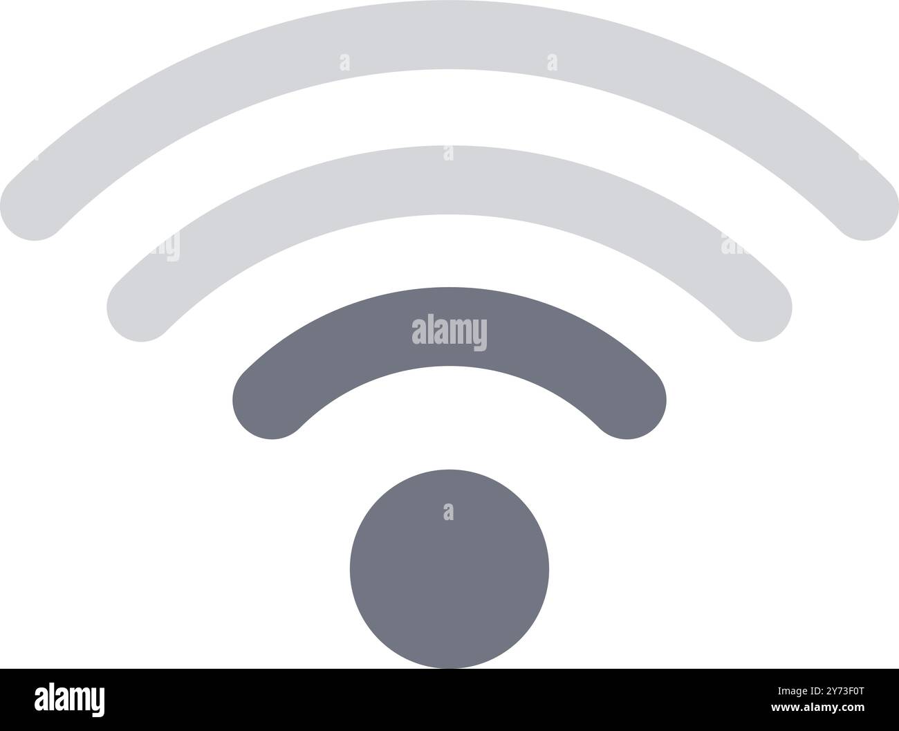 Icônes wi-fi et batterie du smartphone. Indicateurs de téléphone portable, niveaux de charge de la batterie, icônes de force du signal 5G et wifi ensemble d'illustrations vectorielles plates Illustration de Vecteur