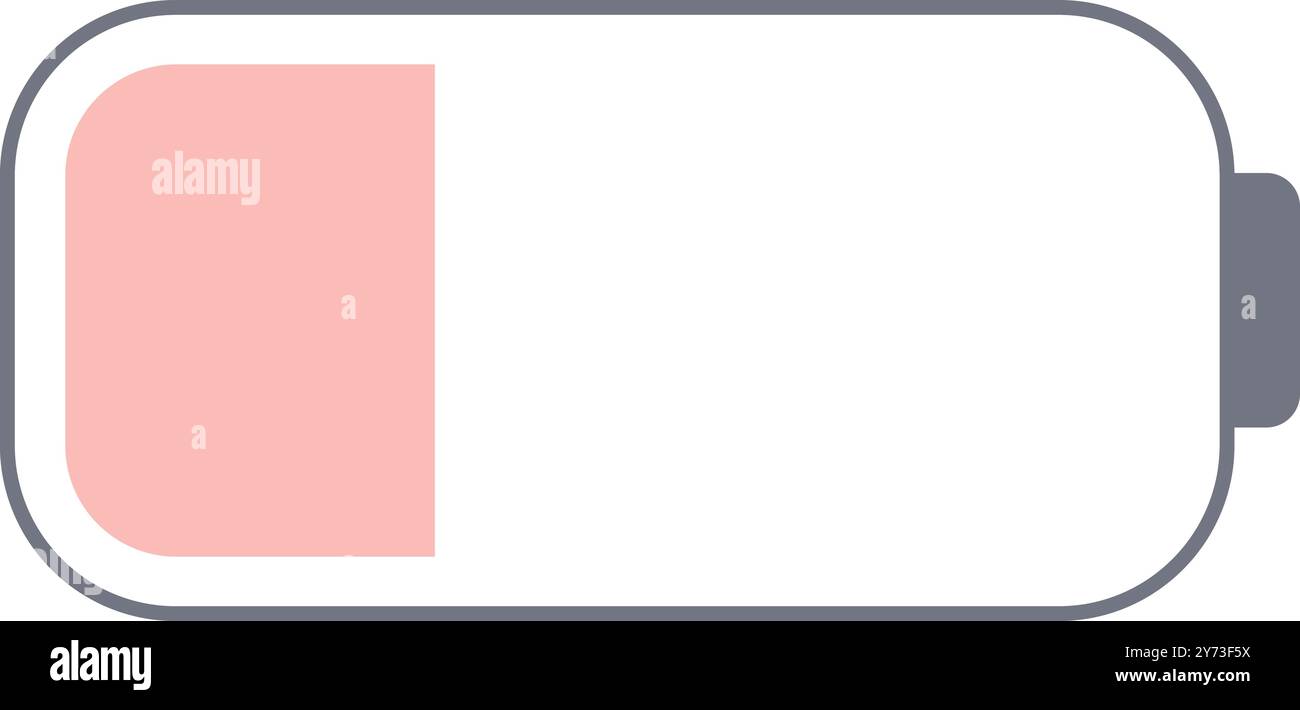 Icônes wi-fi et batterie du smartphone. Indicateurs de téléphone portable, niveaux de charge de la batterie, icônes de force du signal 5G et wifi ensemble d'illustrations vectorielles plates Illustration de Vecteur