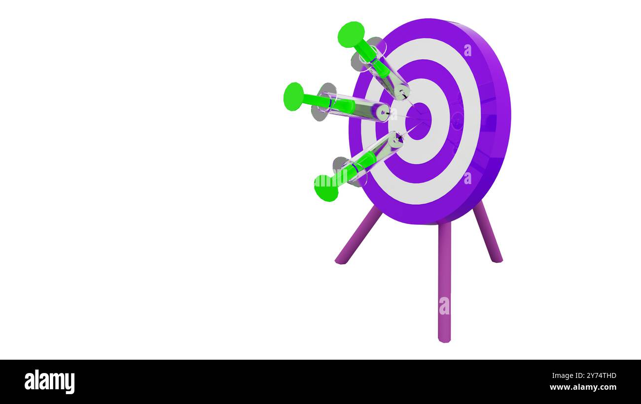 Recherche et découverte des médicaments, illustration conceptuelle. Banque D'Images