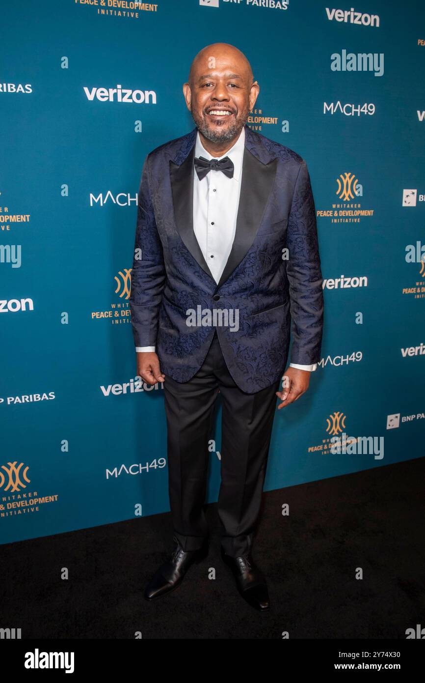 New York, États-Unis. 27 septembre 2024. NEW YORK, NEW YORK - SEPTEMBRE 27 : Forest Whitaker assiste au gala faces of Hope 2024 au Gotham Hall le 27 septembre 2024 à New York. Crédit : Ron Adar/Alamy Live News Banque D'Images