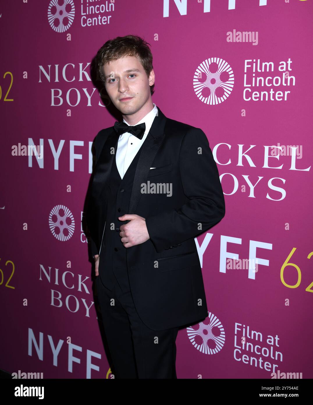 27 septembre 2024, New York, New York, Uni : Fred Hechinger assiste à la première du tapis rouge de la nuit d'ouverture du 62e Festival du film de New York 'nickel Boys' à Alice Tully Hall au Lincoln Center à New York. 27 septembre 2024. (Crédit image : © photo image Press via ZUMA Press Wire) USAGE ÉDITORIAL SEULEMENT! Non destiné à UN USAGE commercial ! Banque D'Images