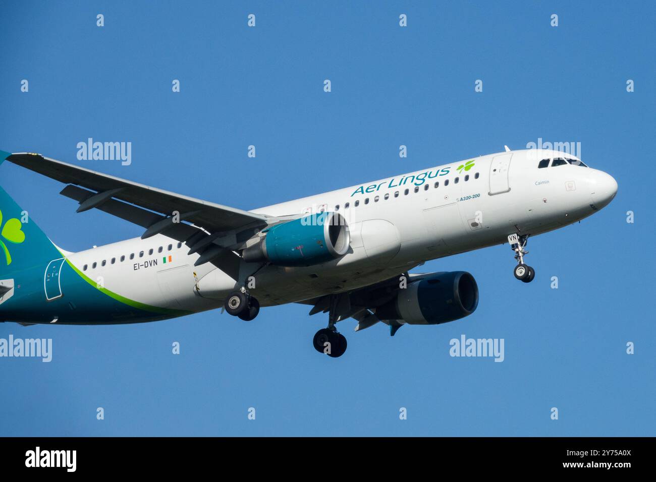 Airbus A320 avion Aer Lingus Airways Airline Airlines opérait avion commercial avion avion Jetliner avion passager avion avion avion avion avion avion avion avion avion avion avion de ligne vol Sky Banque D'Images