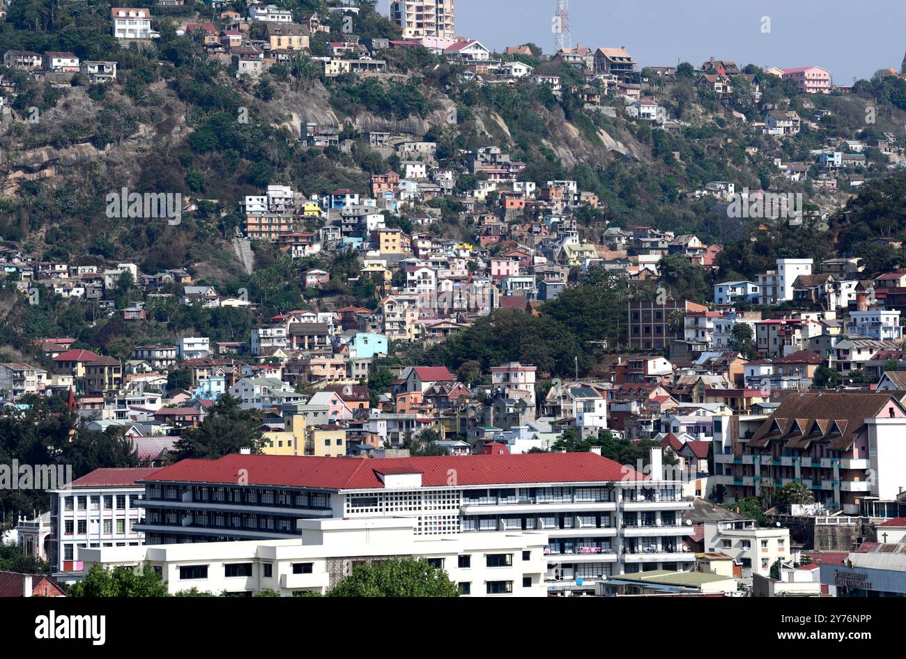 Antananarivo ou Tana (surnom) est la capitale de Madagascar. Région d'Analamanga, Madagascar. Banque D'Images