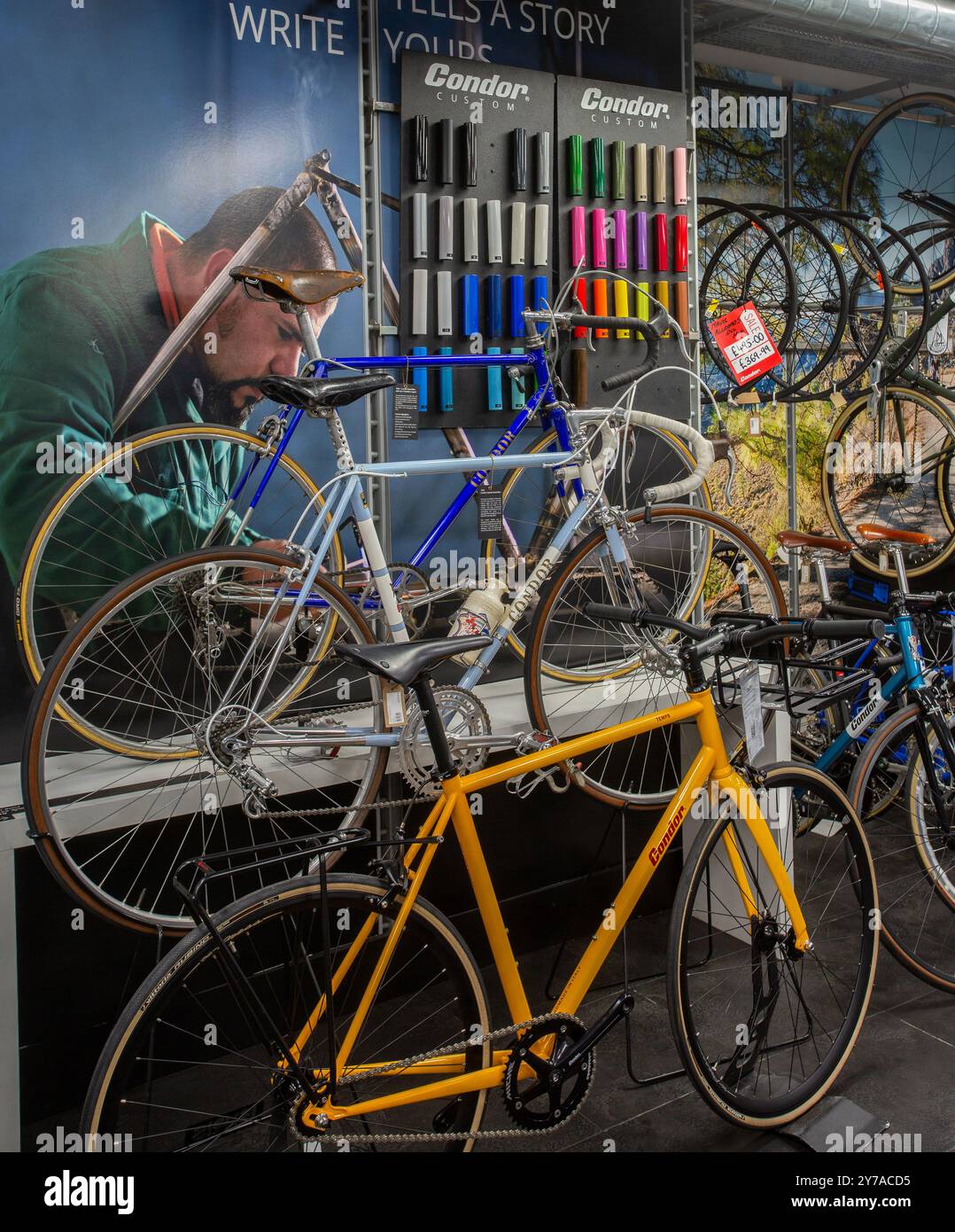 Condor cycles Bespoke Bicycles , Londres , Royaume-Uni Banque D'Images