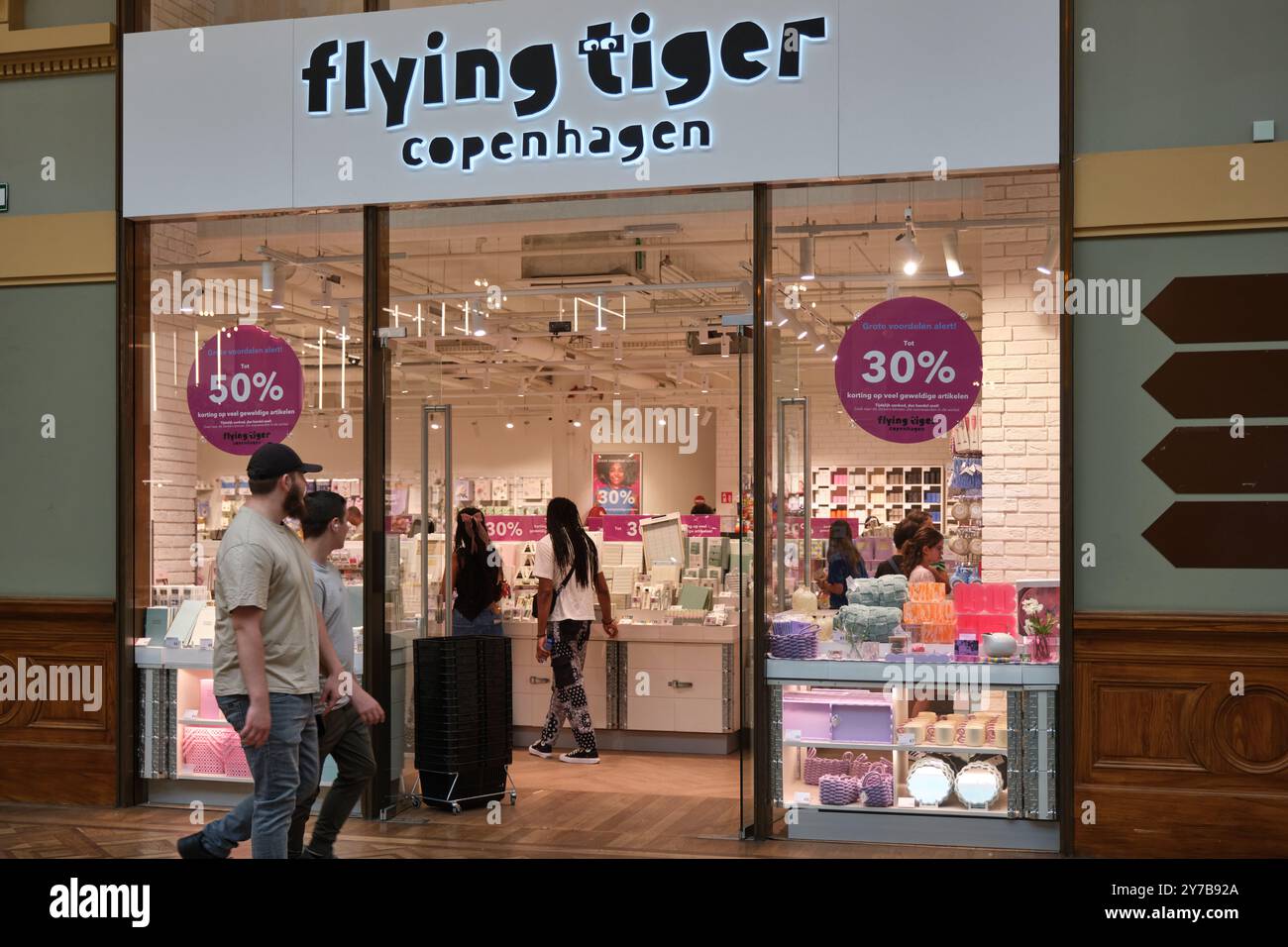 Tiger, la boutique danoise de la mairie d'Anvers, Belgique Banque D'Images