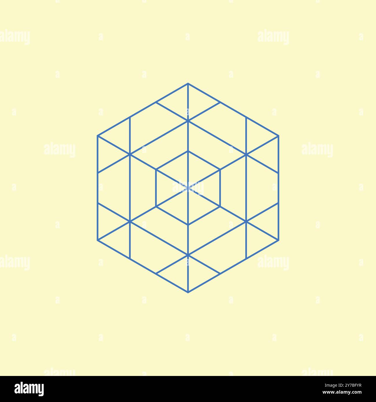 Logo Triangle minimal Technology Illustration de Vecteur