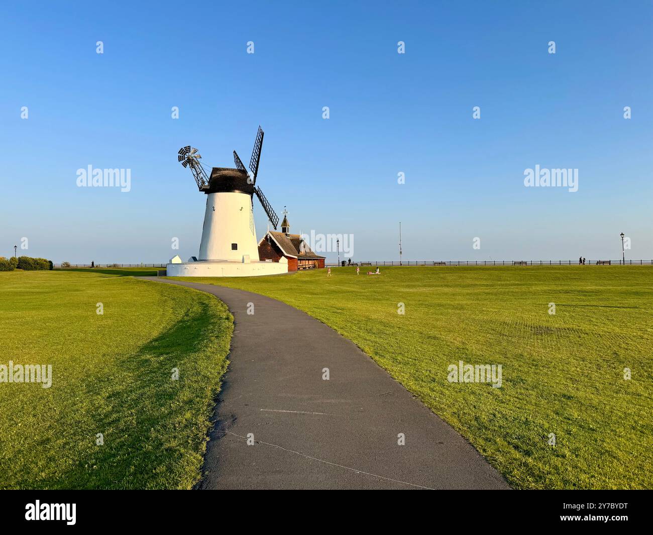 Lytham Windmill, Lytham St Annes, Fylde dans le Lancashire, Angleterre, Royaume-Uni Banque D'Images