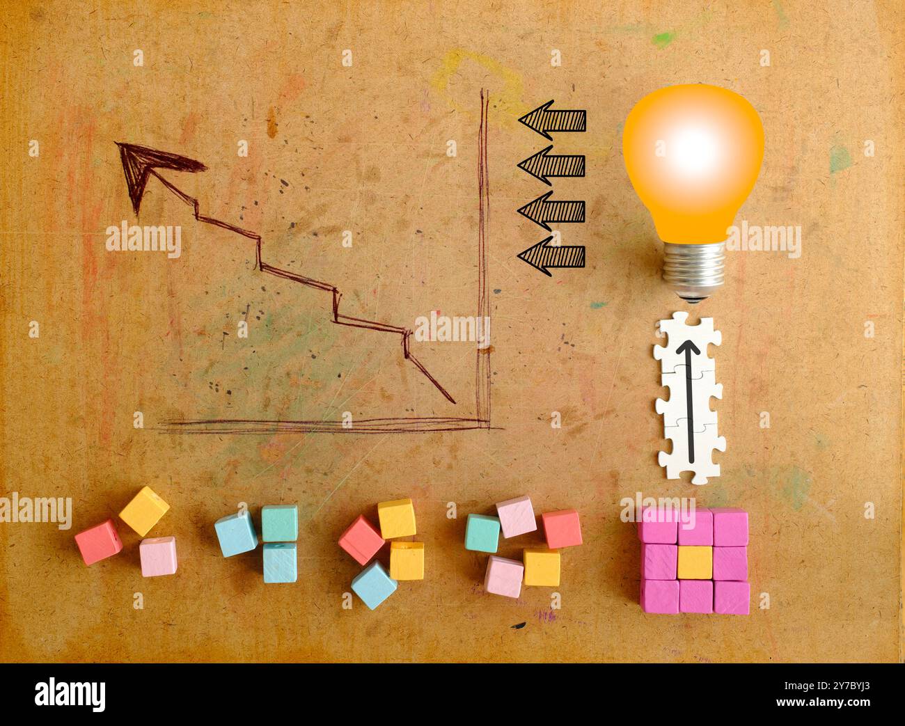 concept d'entreprise, collaboration, coopération, travail d'équipe fait le travail de rêve, l'innovation, les ressources humaines, le recrutement, la construction d'équipe Banque D'Images