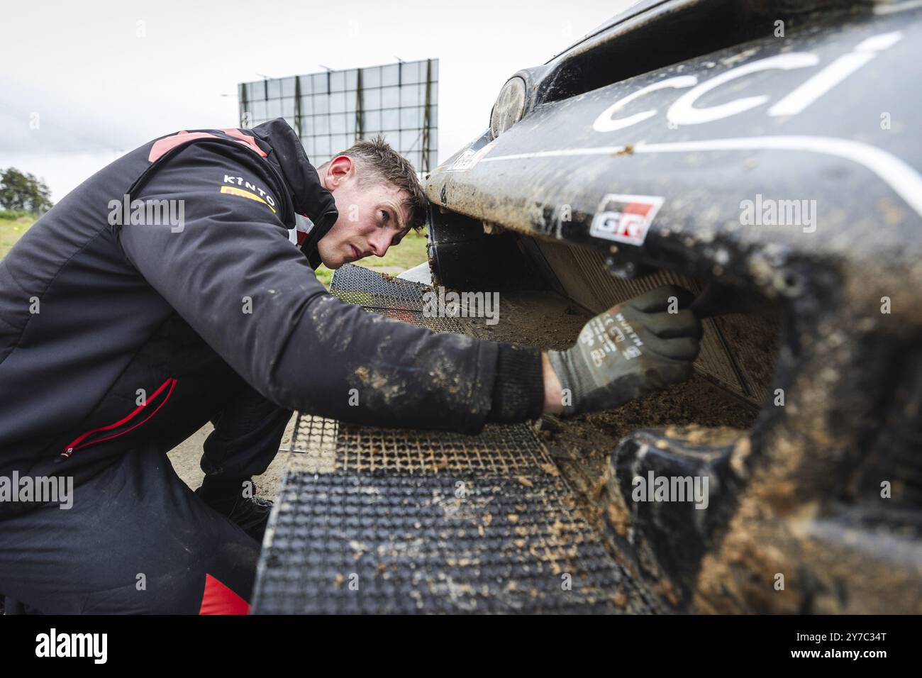 EVANS Elfyn, Toyota GR Yaris Rally1, portrait lors du Rallye Chili 2024, 11e manche du Championnat du monde des Rallye voitures 2024 WRC, du 26 au 29 septembre 2024 à Concepcion, Chili Banque D'Images