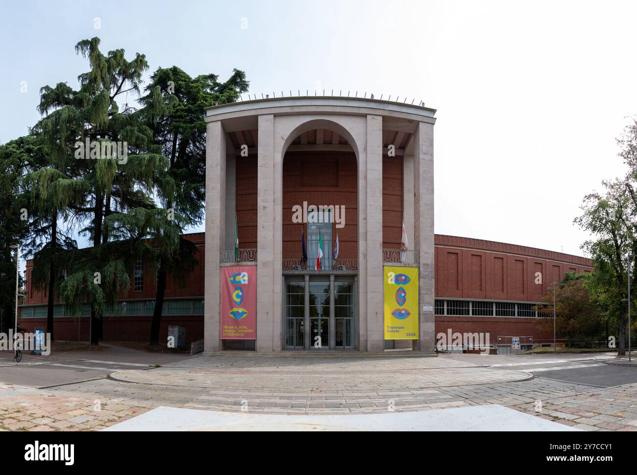 Une photo de la Triennale di Milano. Banque D'Images