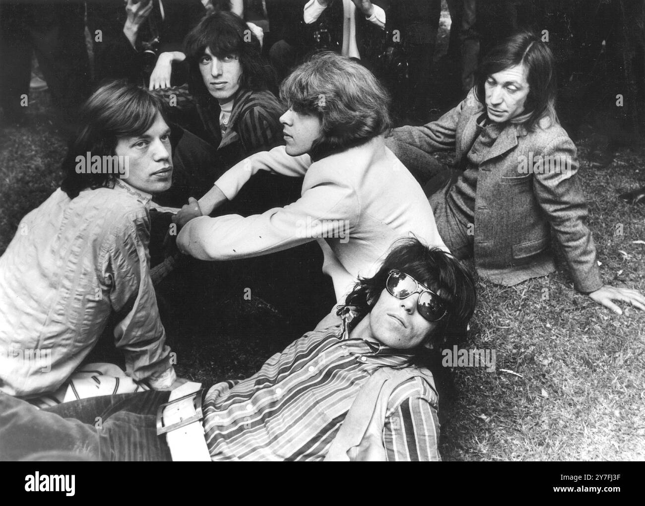 Les Rolling Stones à Hyde Park le 13 juin 1969 Banque D'Images