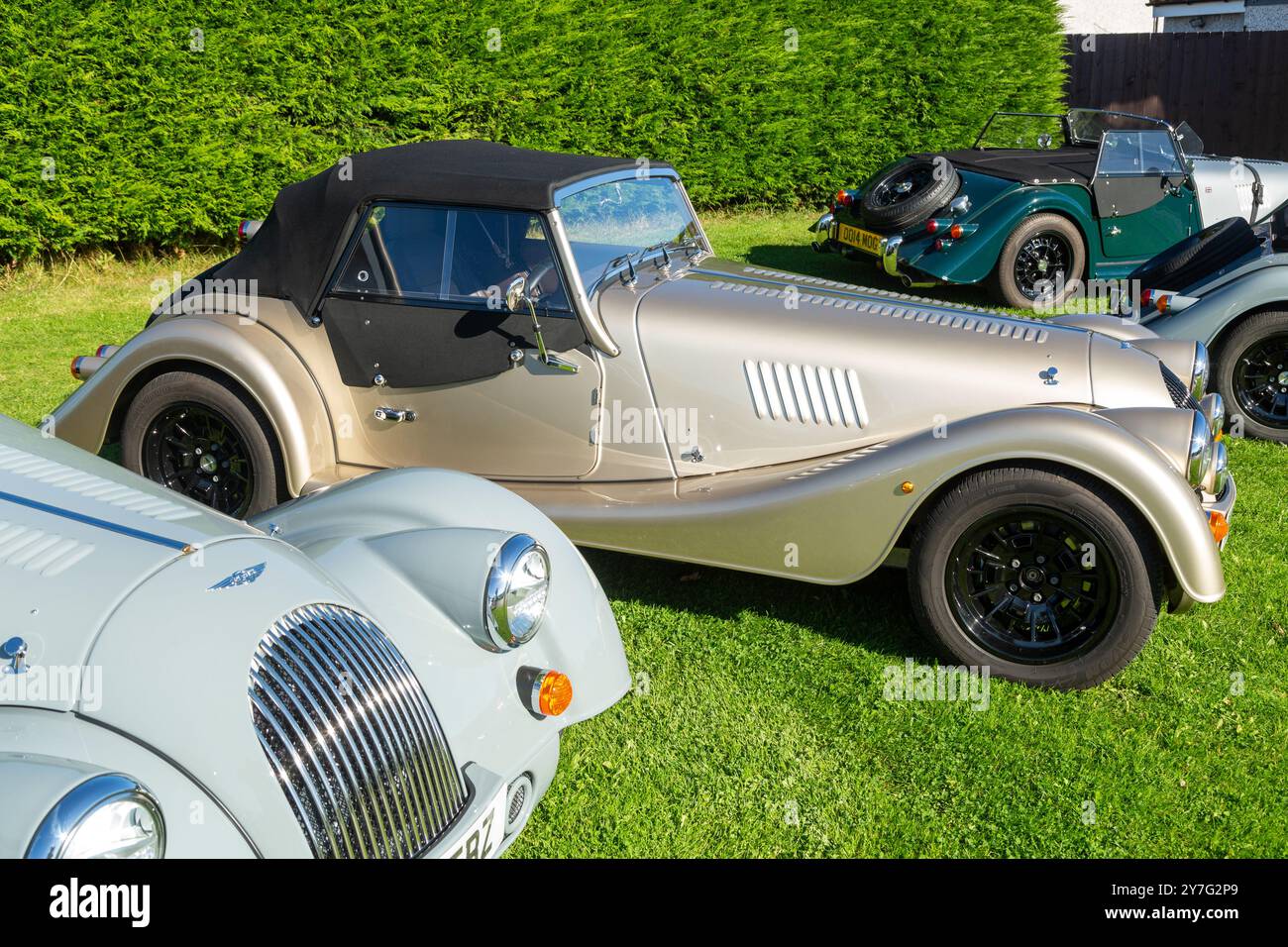 Le Morgan plus four est un roadster produit par le constructeur automobile britannique Morgan Banque D'Images