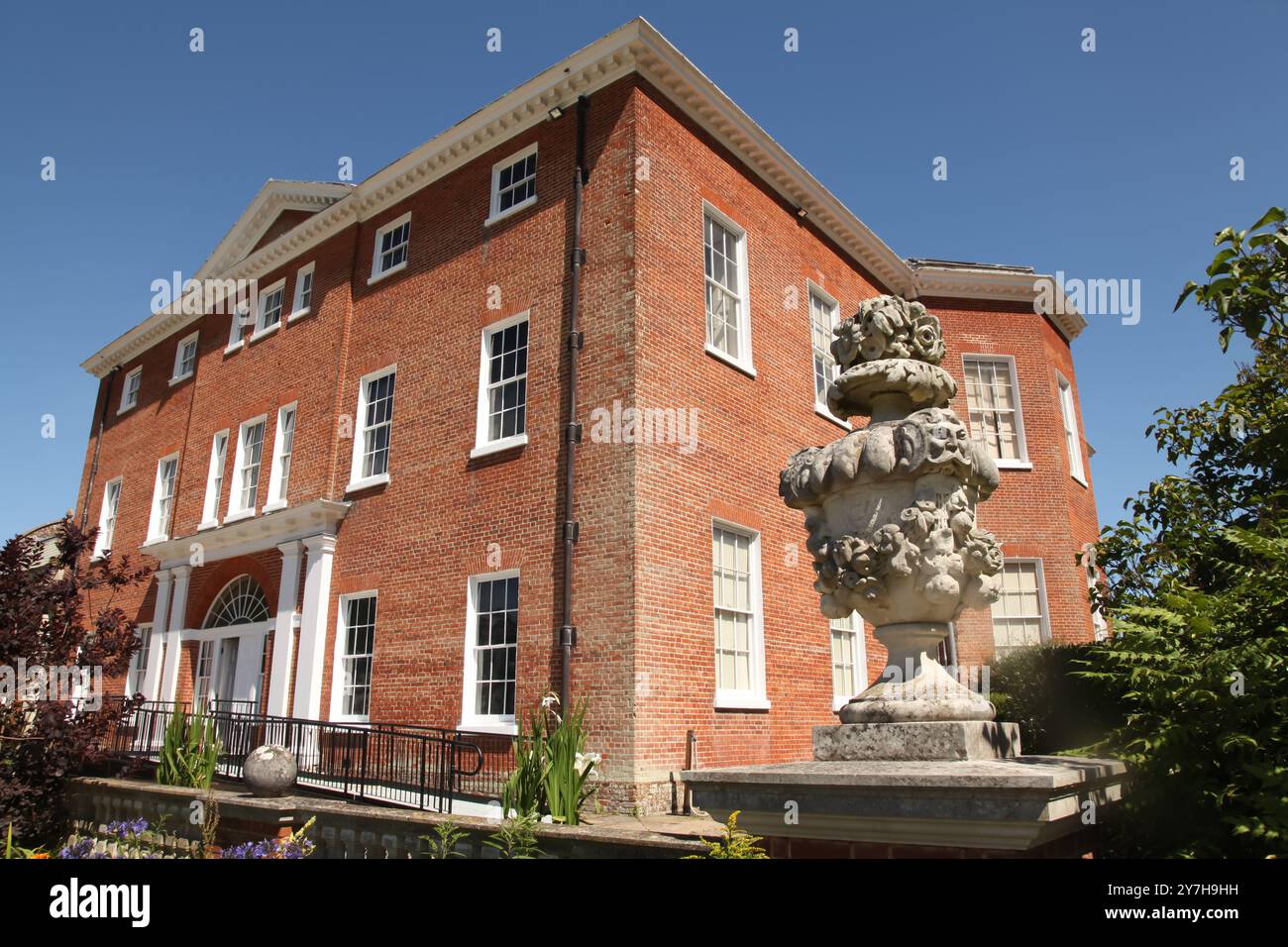 The Georgian House at Hatchlands Park, Surrey, Angleterre, Royaume-Uni, août 2024 Banque D'Images