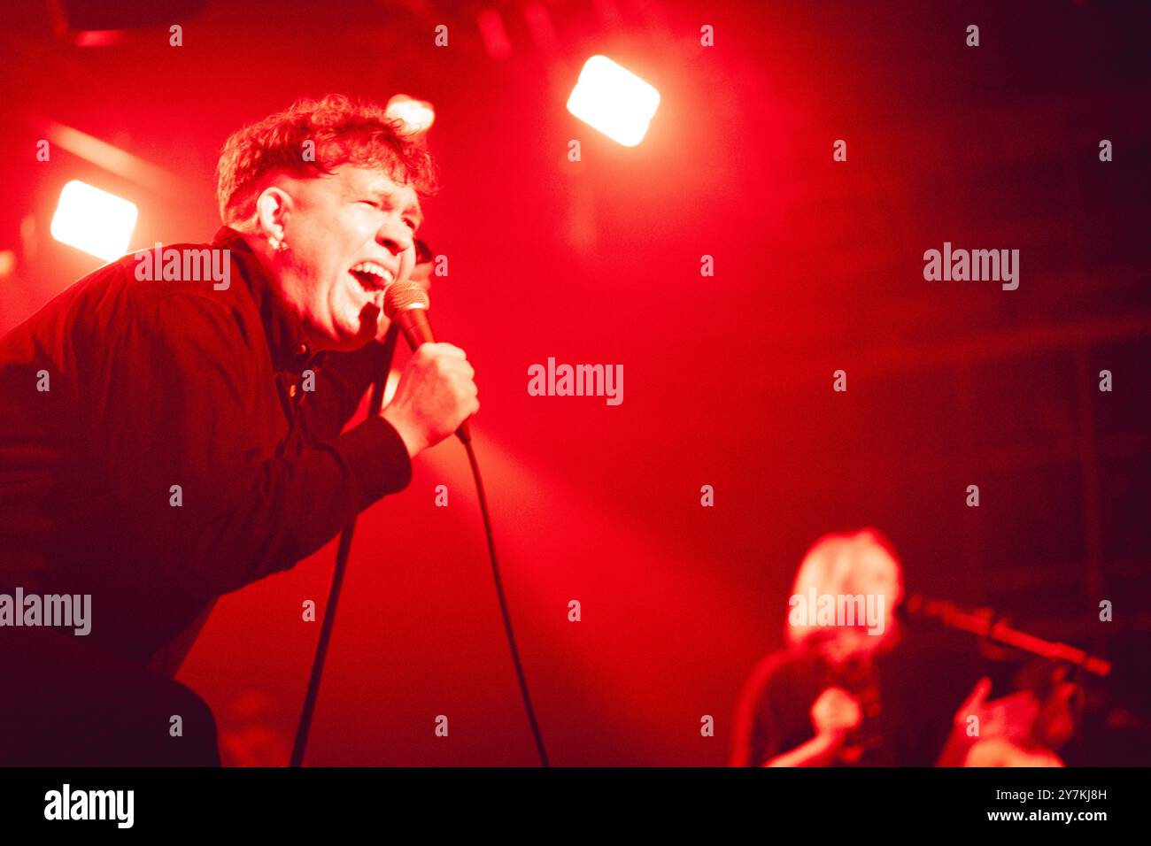 Los Campesinos ! Vivez au New Century Hall Banque D'Images