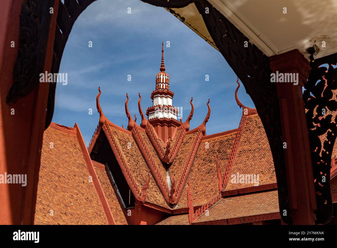 Musée national de CAMBODGE, Phnom Penh, Cambodge Banque D'Images