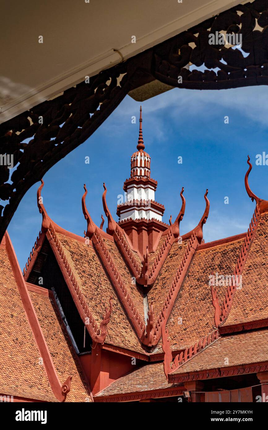 Musée national de CAMBODGE, Phnom Penh, Cambodge Banque D'Images