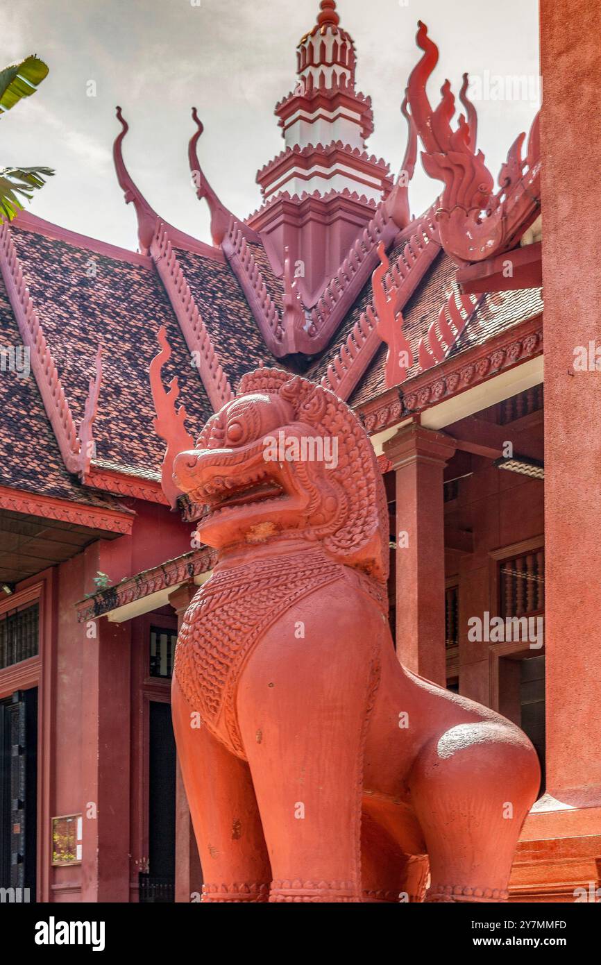 Musée national de CAMBODGE, Phnom Penh, Cambodge Banque D'Images