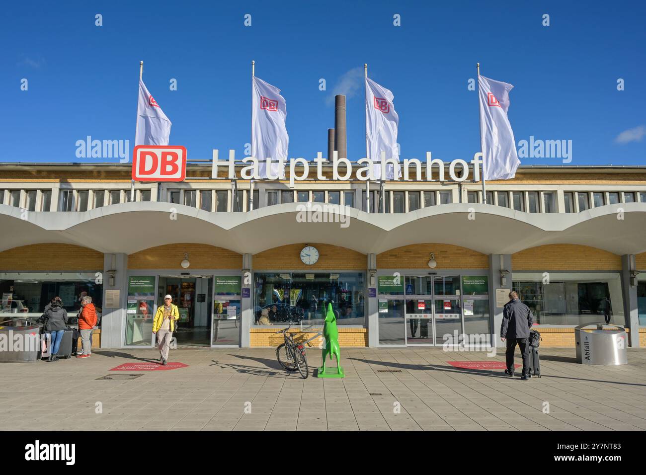Hauptbahnhof, Wolfsburg, Niedersachsen, Deutschland Banque D'Images