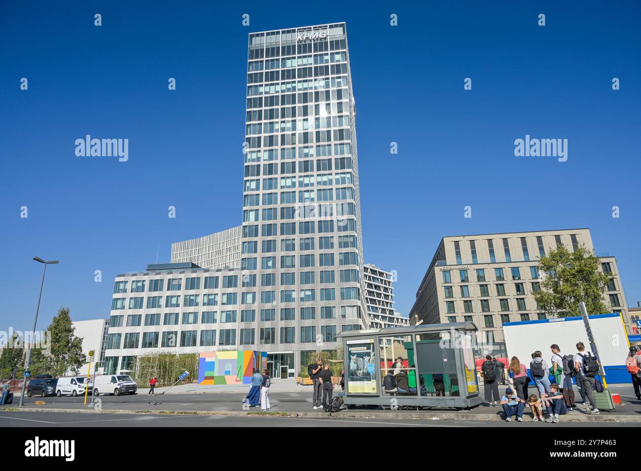 KPMG High-Rise, Heidestrasse, Europacity, Moabit, Mitte, Berlin, Allemagne, KPMG Hochhaus, Heidestraße, Deutschland Banque D'Images