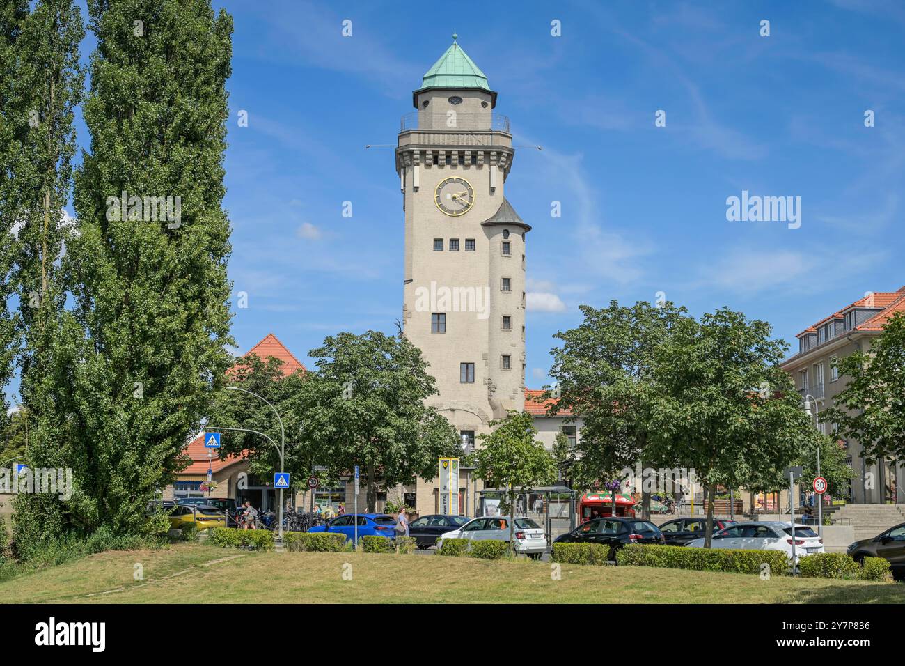 Casino Tower, Ludolfingerplatz, Frohnau, Reinickendorf, Berlin, Allemagne, Kasinoturm, Deutschland Banque D'Images