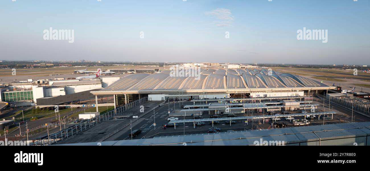 Londres Heathrow terminal 2 Banque D'Images