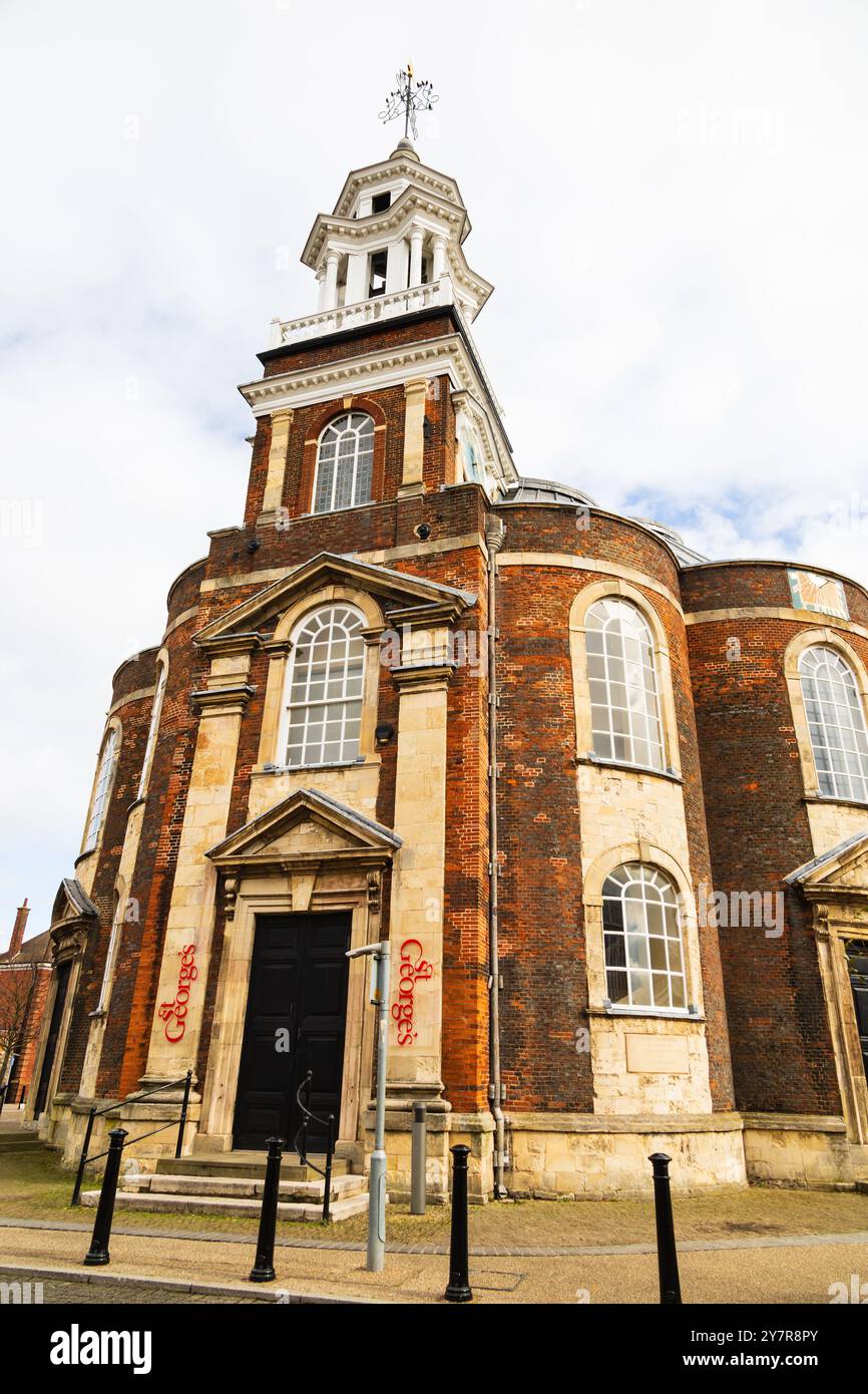 Théâtre St Georges sur King Street, Great Yarmouth, Norfolk, Angleterre. Auparavant construit comme église en 1714. Banque D'Images