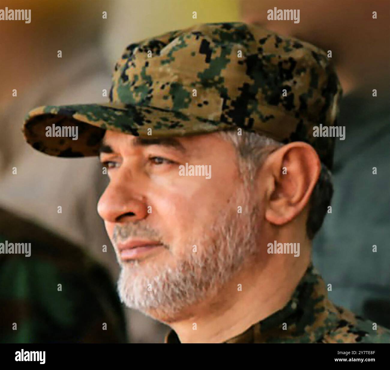 IBRAHIM AQIL (1962-2024) commandant militaire du Hezbollah en septembre 2024. Banque D'Images