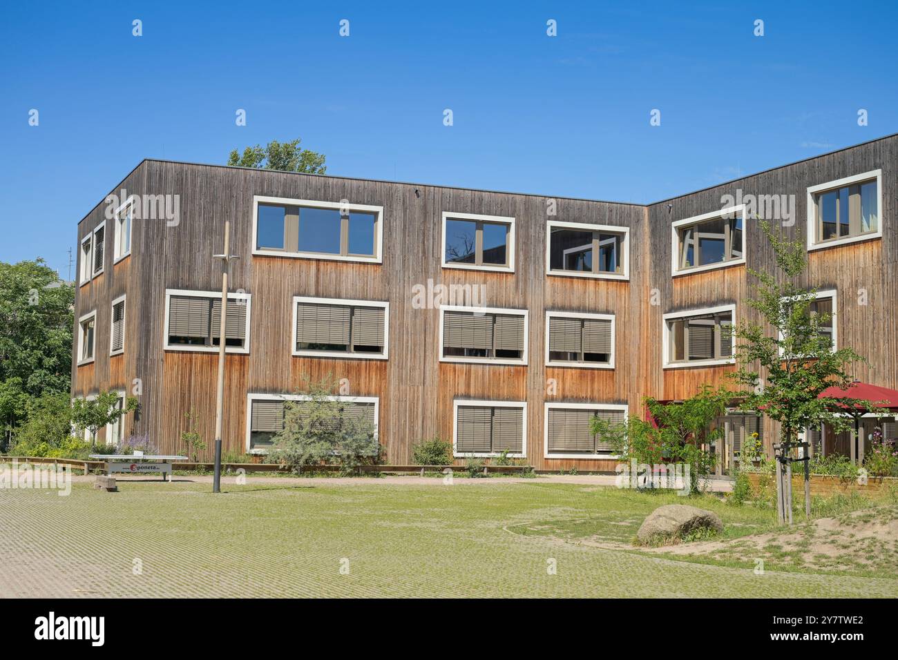 Waldorf Campus Berlin, Johannes-Schule, Monumentenstraße, Schöneberg, Tempelhof-Schöneberg, Berlin, Allemagne, Deutschland Banque D'Images